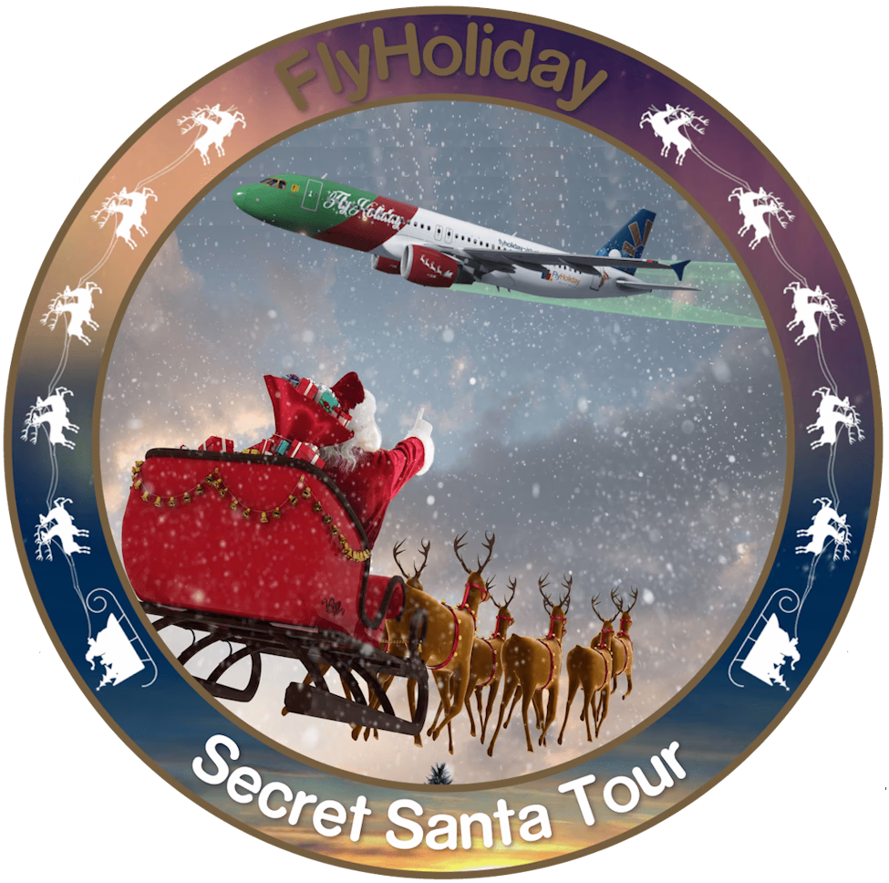 FlyHoliday Secret Santa Tour